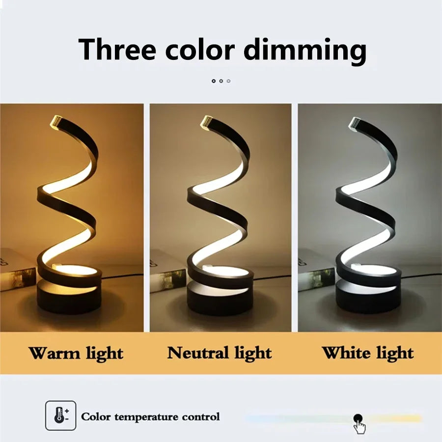 Night Motion-Sensor Dimmable LED Table Lamp — additional view
