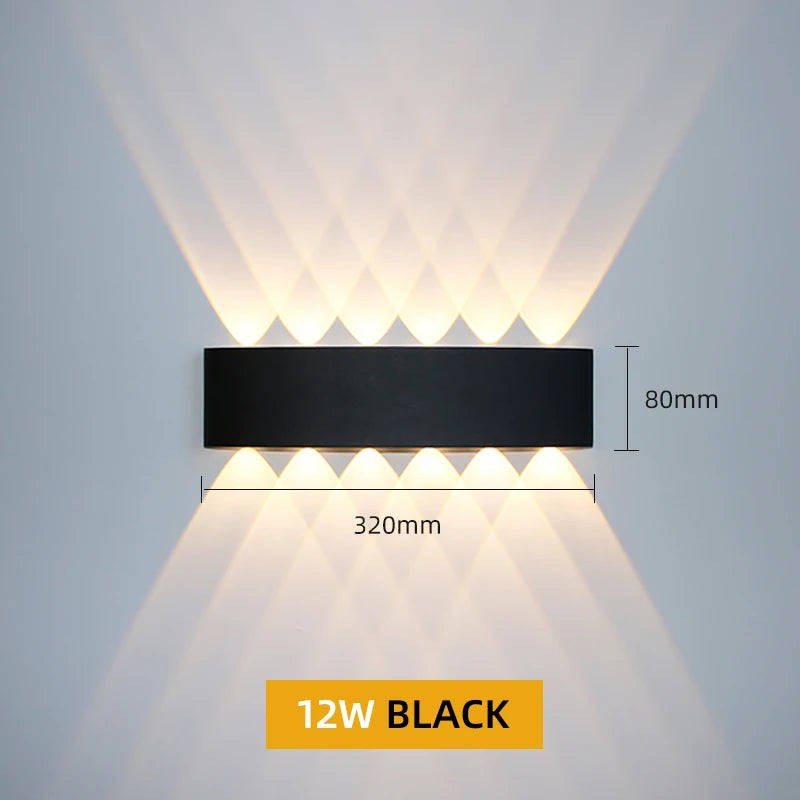 Aluminum Waterproof Outdoor LED Wall Light