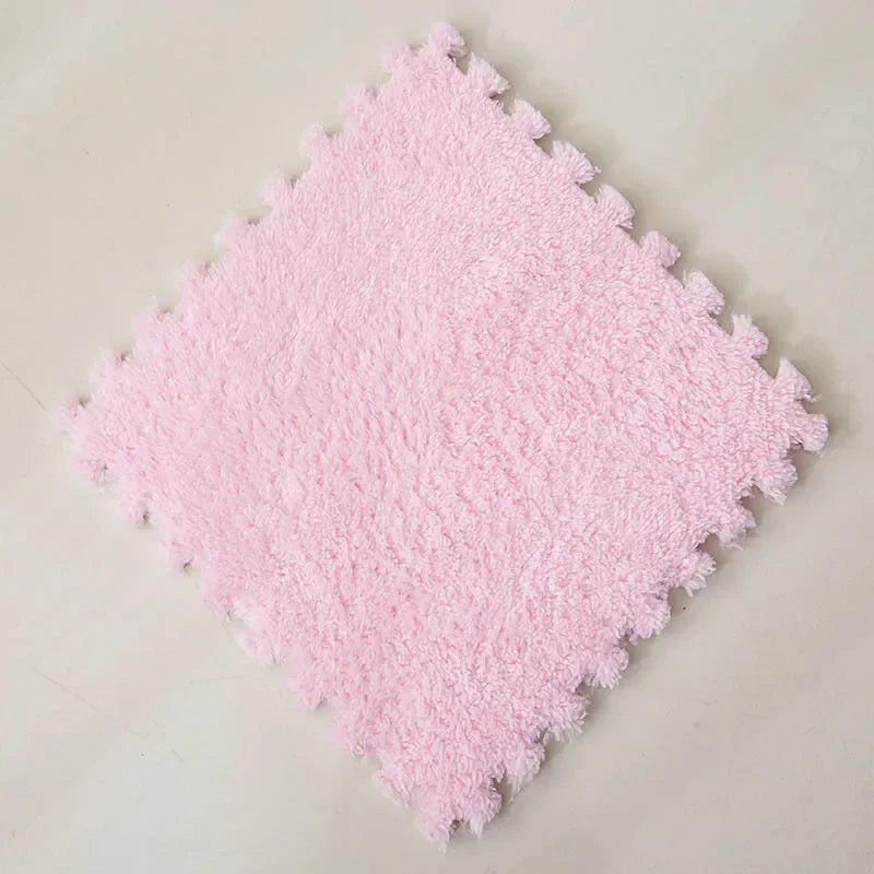 Interlocking Plush Kids Play Mat