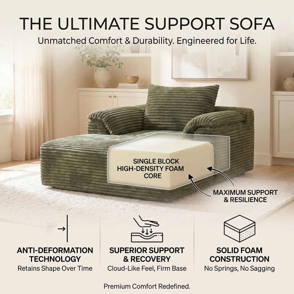 CloudRest Oversized Sofa Bed