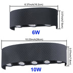 Wide-Voltage Waterproof Outdoor Wall Light