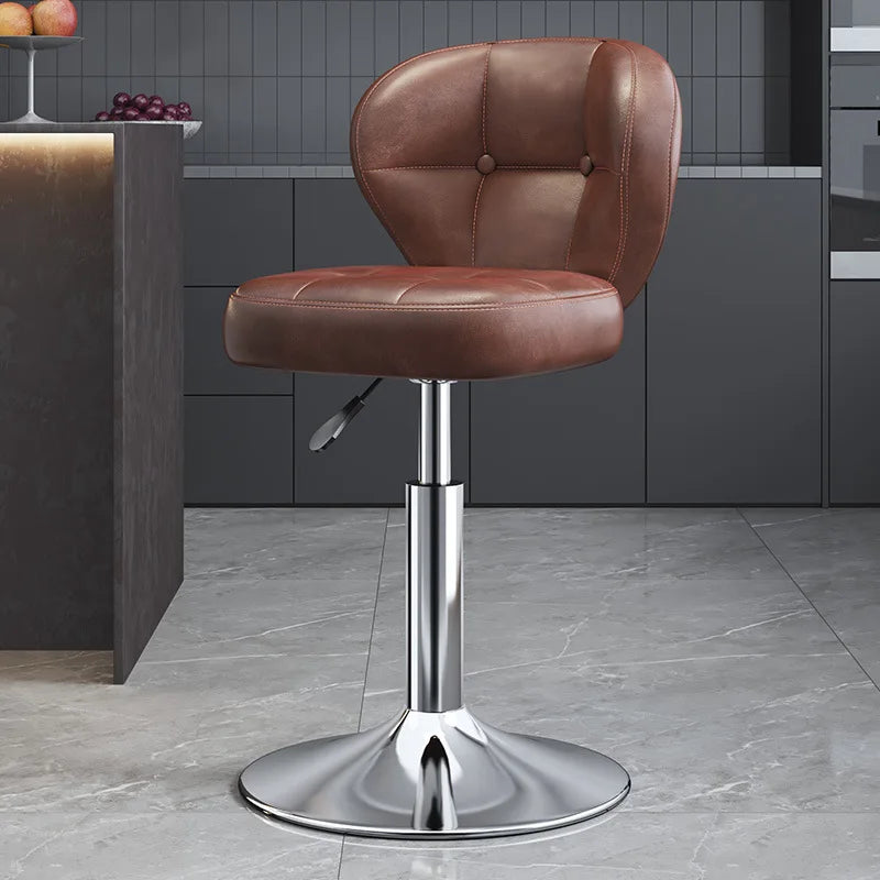 Adjustable Swivel Bar Stool