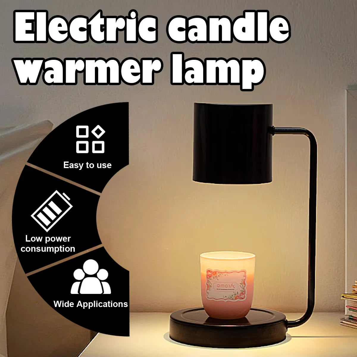 Korean-Style Candle Warmer Lamp