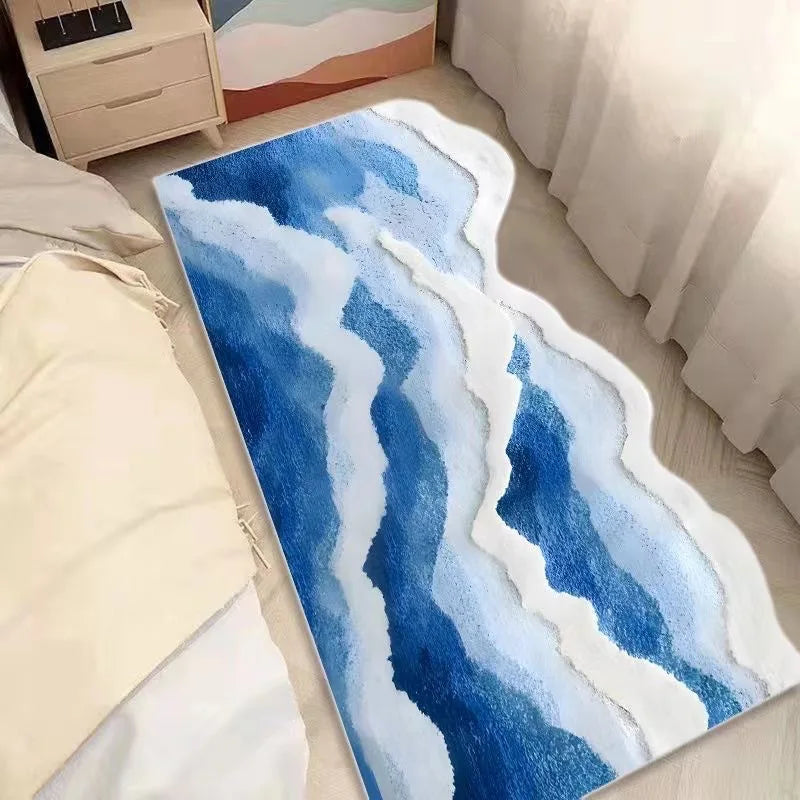 Ocean Wave Tufted Accent Rug