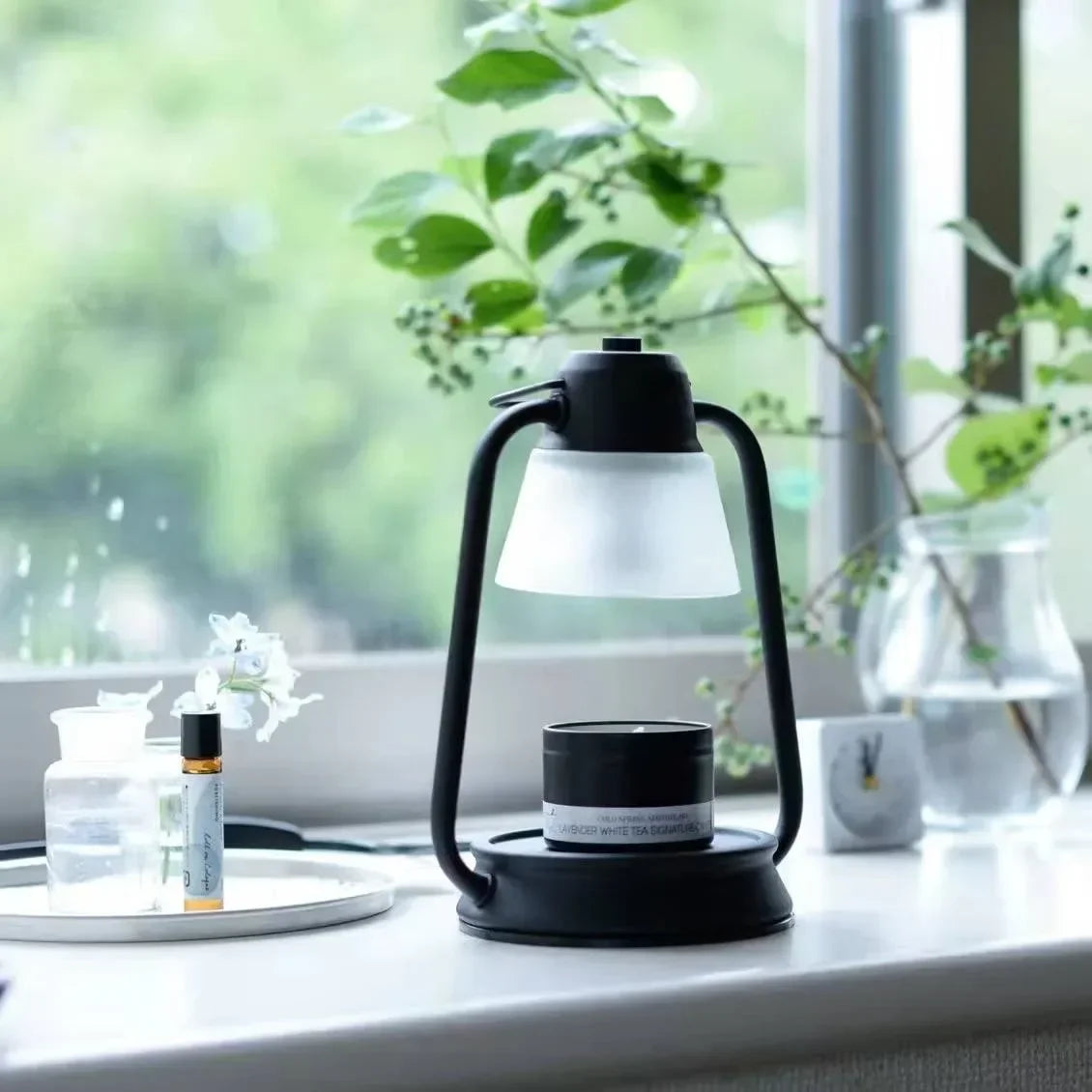 Retro Lantern Candle Warmer Lamp
