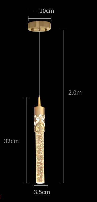 Crystal LED Pendant Light