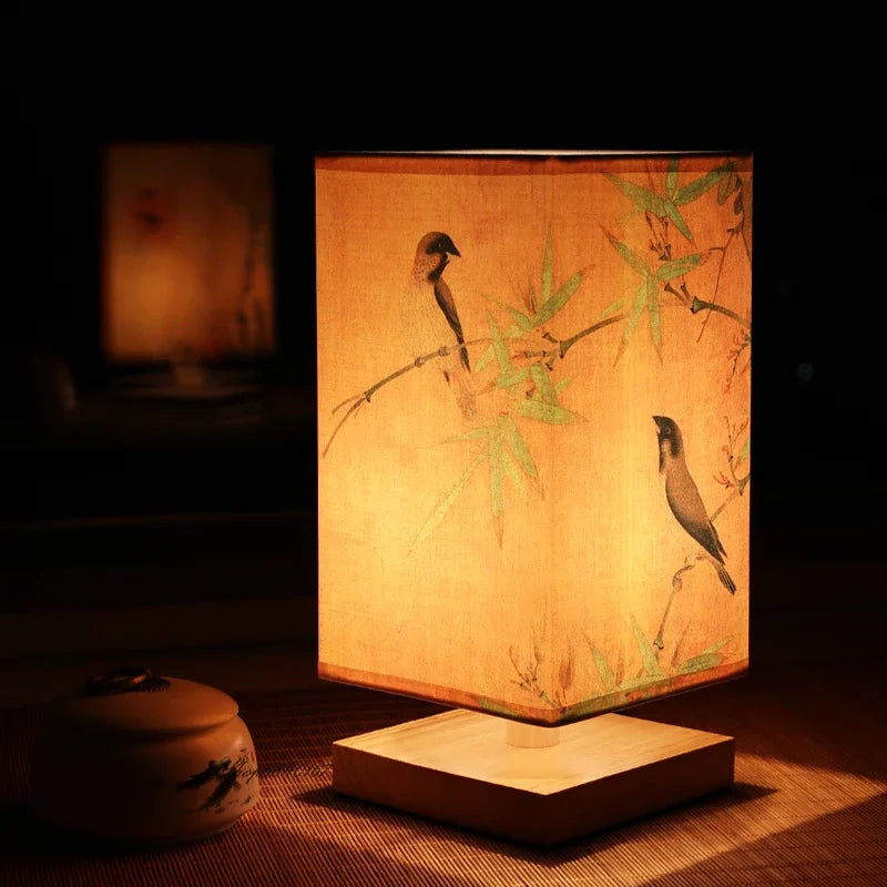 Wood Table Lamp — WESTMERE