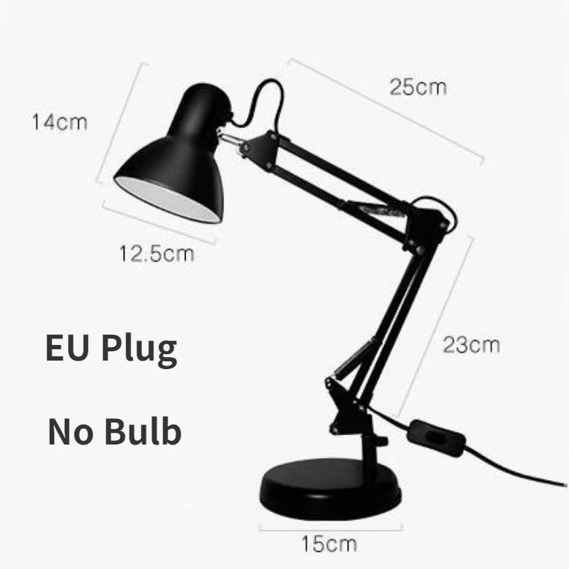 Vintage Folding LED Table Lamp