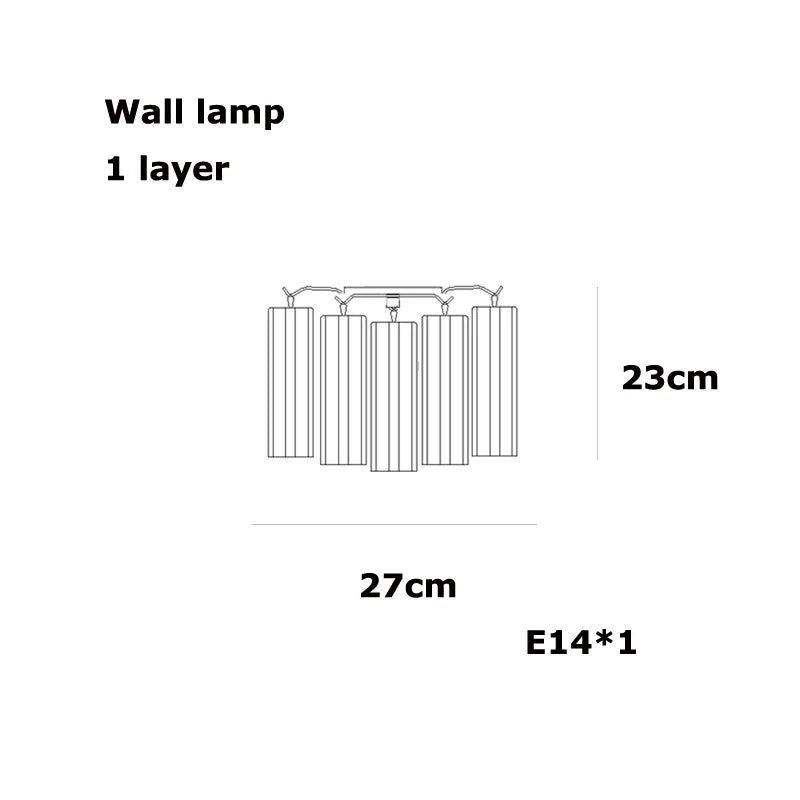 Art Glass Dimmable LED Chandelier