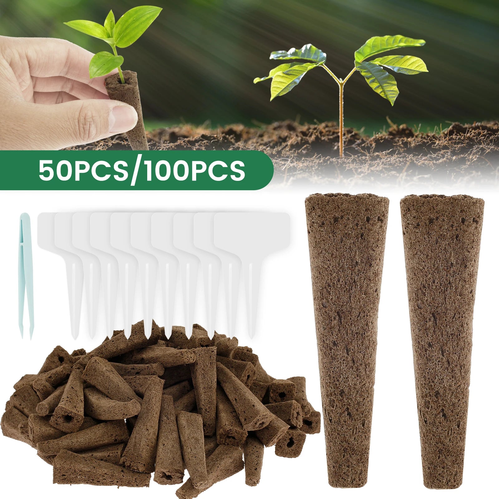 Hydroponic Seed Grow Sponge Kit