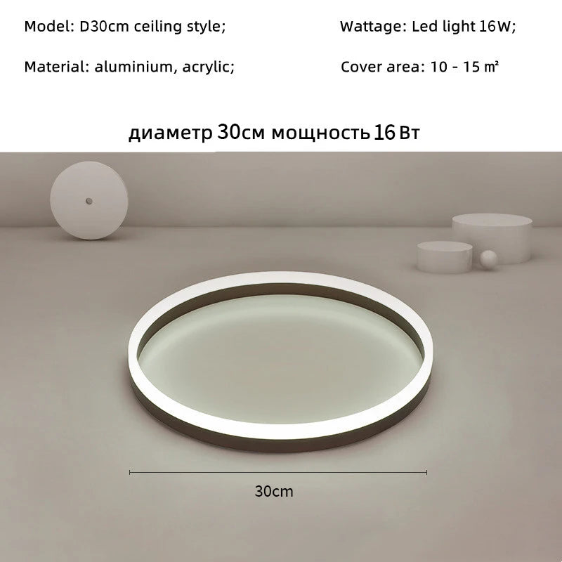 Acrylic Dimmable LED Chandelier