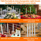 Flameless LED Taper Candles with Remote