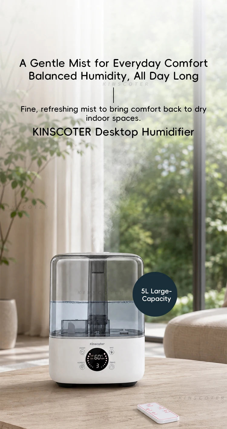 5L Large-Capacity Ultrasonic Humidifier