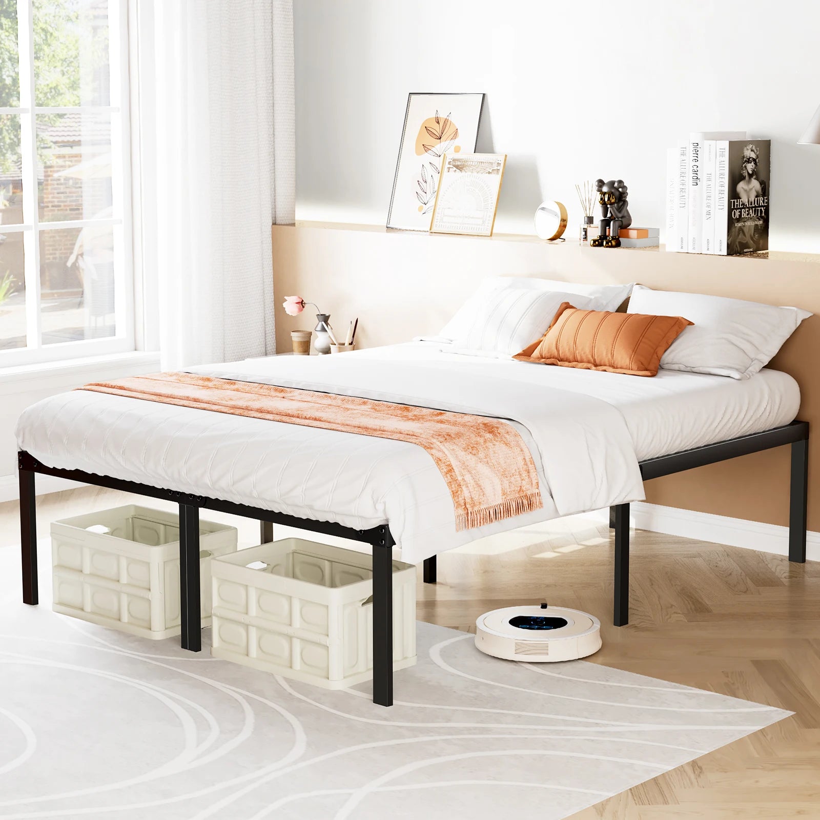 Metal Platform Bed Frame — WESTMERE