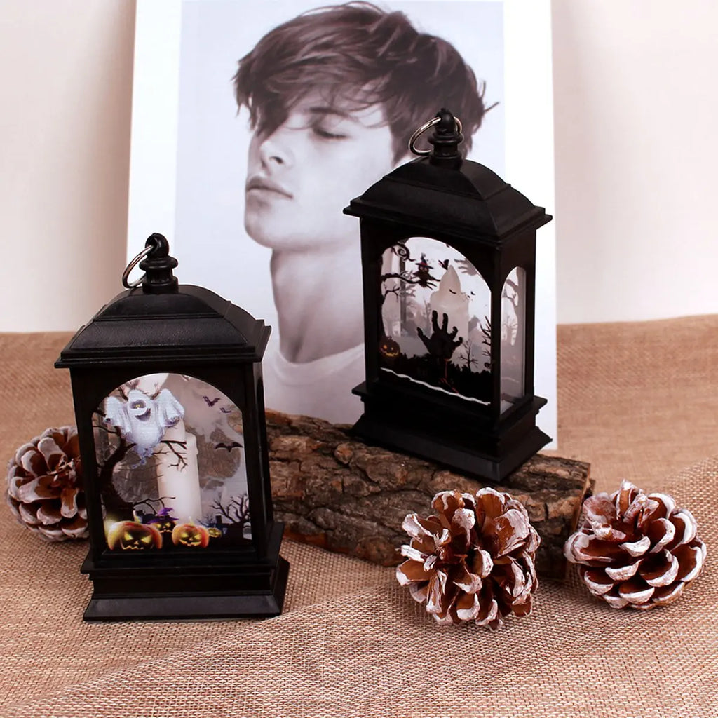 Haunted Scene LED Lantern
