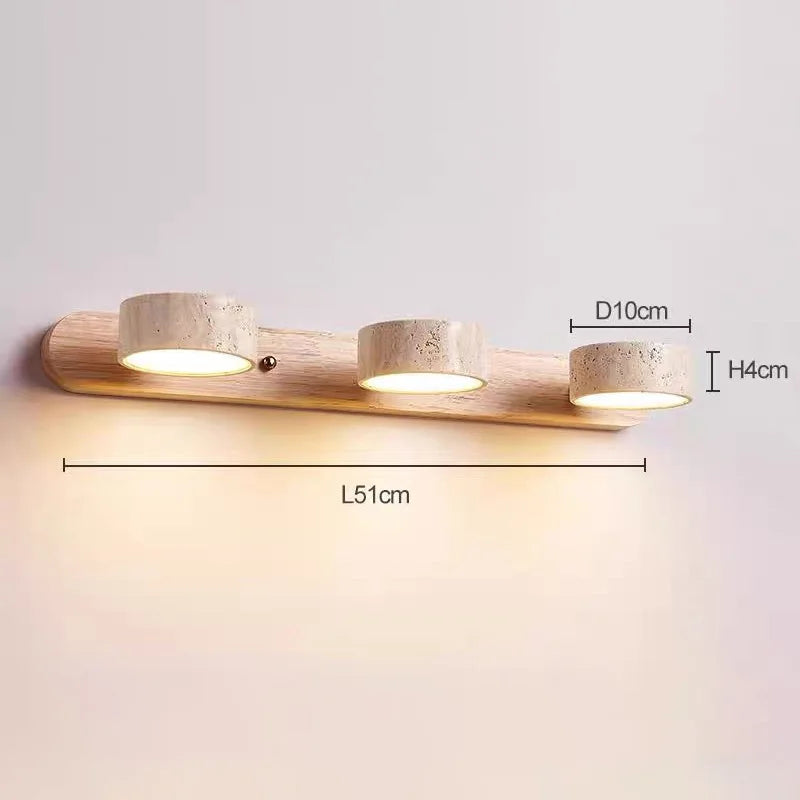 Travertine Wabi-Sabi LED Wall Light