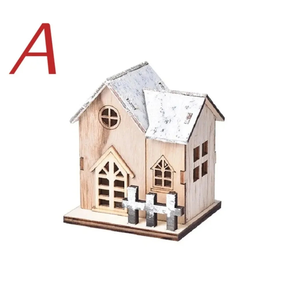 Wood LED Christmas Decor