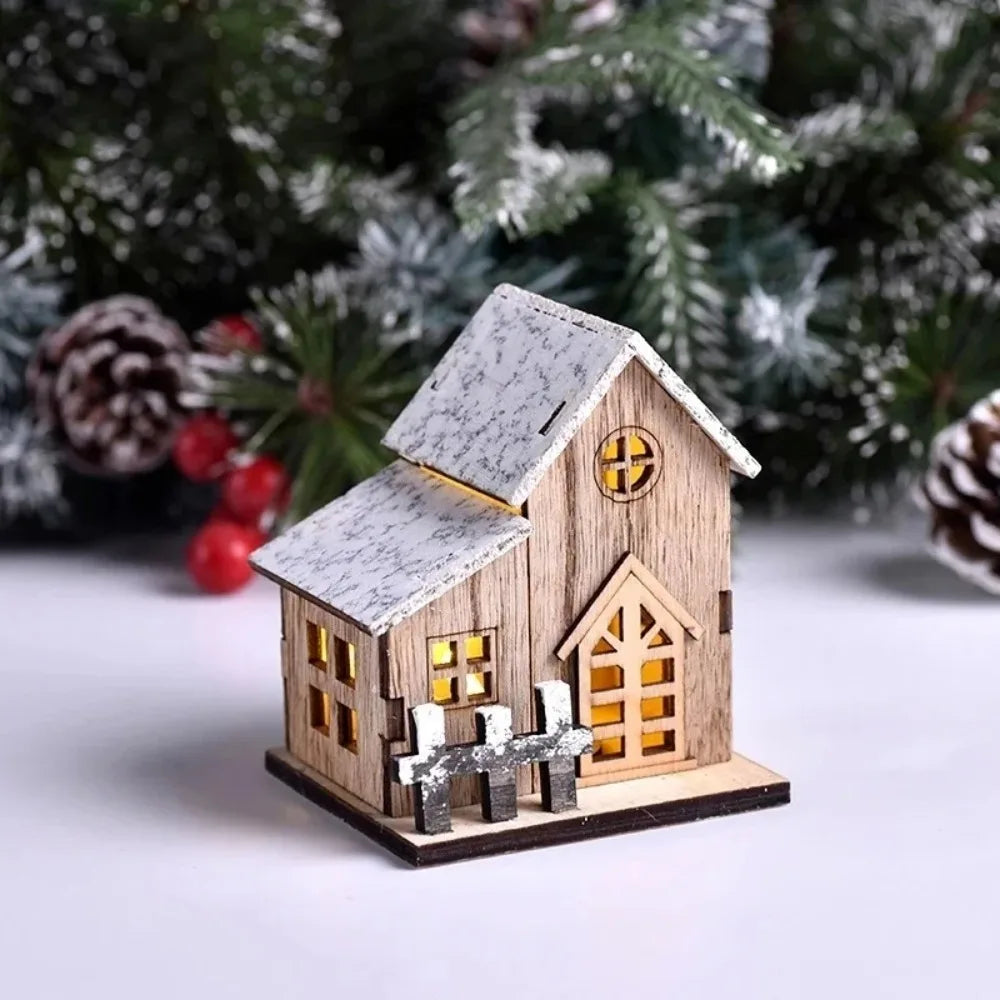 Wood LED Christmas Decor