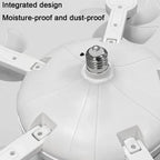 Motion-Sensor LED Ceiling Fan with Light
