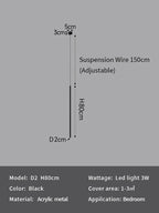 Longer LED Pendant Light