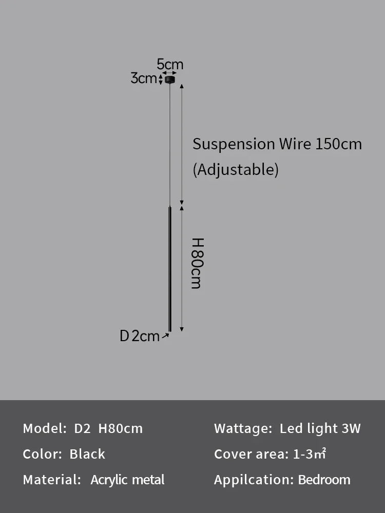 Longer LED Pendant Light