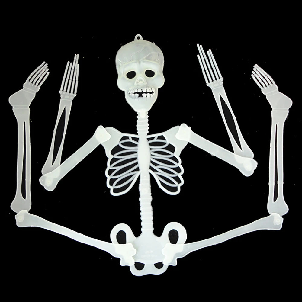 Glow-in-the-Dark Hanging Skeleton