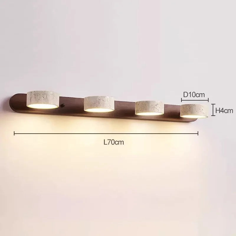 Travertine Wabi-Sabi LED Wall Light