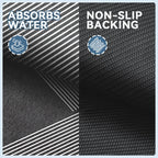 Luxury Diatomite Mud Bath Mat Bathroom Super Absorbent Shower Foot Mats Non Slip Quick Dry Toilet Carpet Room Rugs Doormat