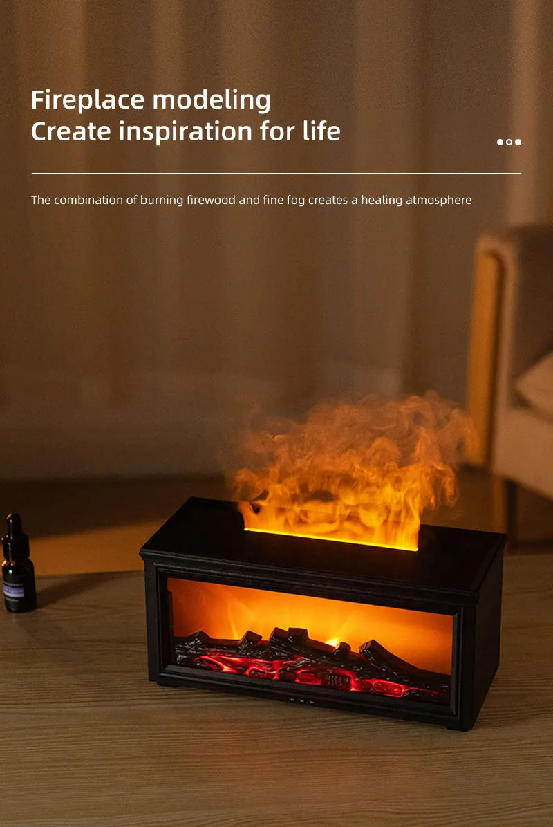 Fireplace Flame Aroma Diffuser