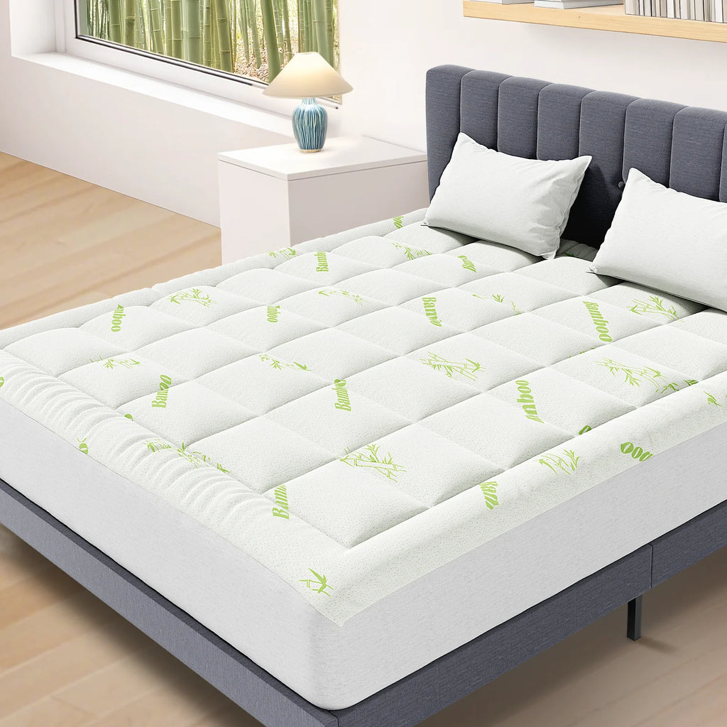 Bamboo Plush Mattress Topper