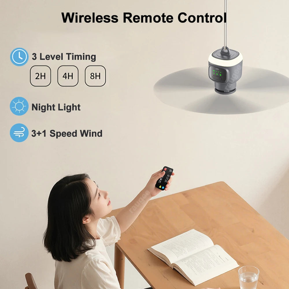 12000mAh Outdoor Camping Fan