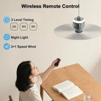 12000mAh Camping Ceiling Fan