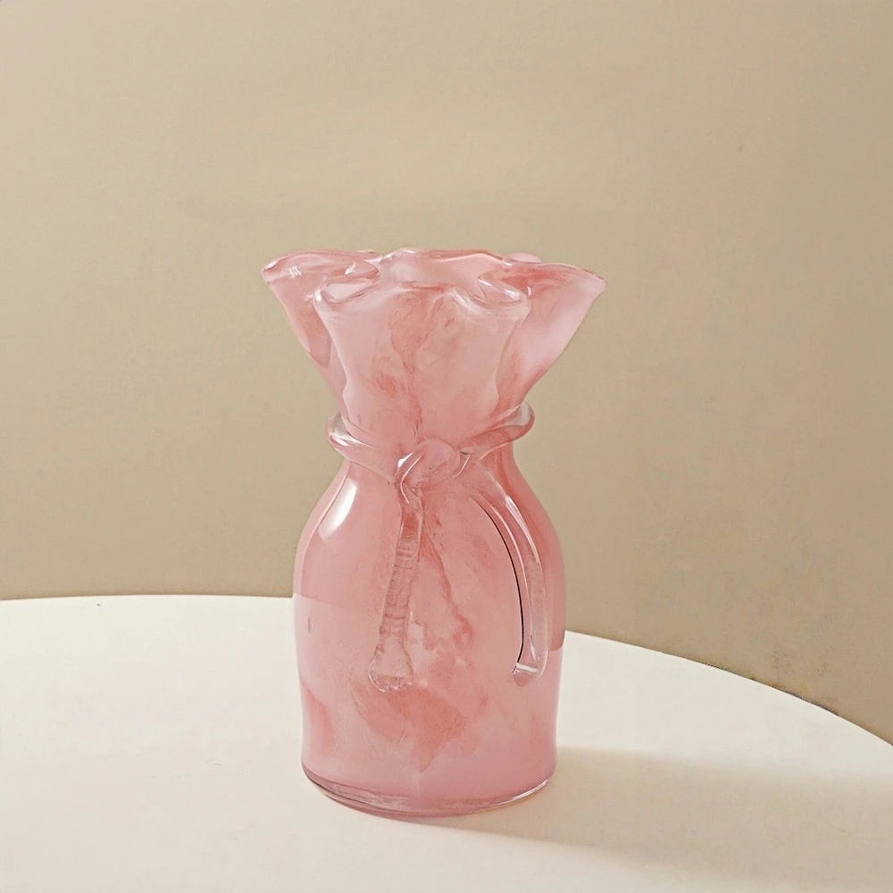 French Minimalist Glass Vase