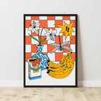 Vintage Classic Abstract Canvas Wall Art