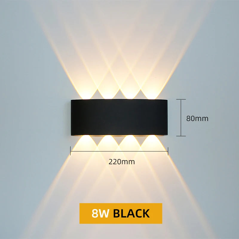 Aluminum Waterproof Outdoor LED Wall Light