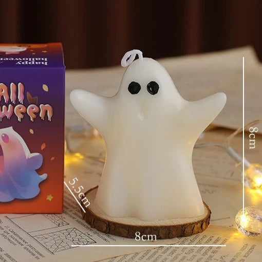 Halloween Ghost Candle Atmosphere Home Modeling Wax Set Ghost Premium Gifts Aromatherapy Home Decoration Gifts