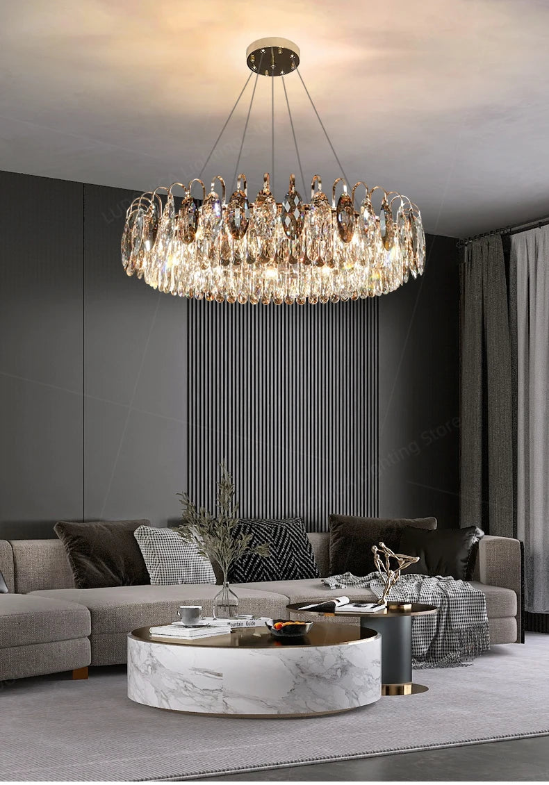 Modern Luxury Crystal Chandelier