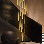 Modern Staircase LED Chandelier
