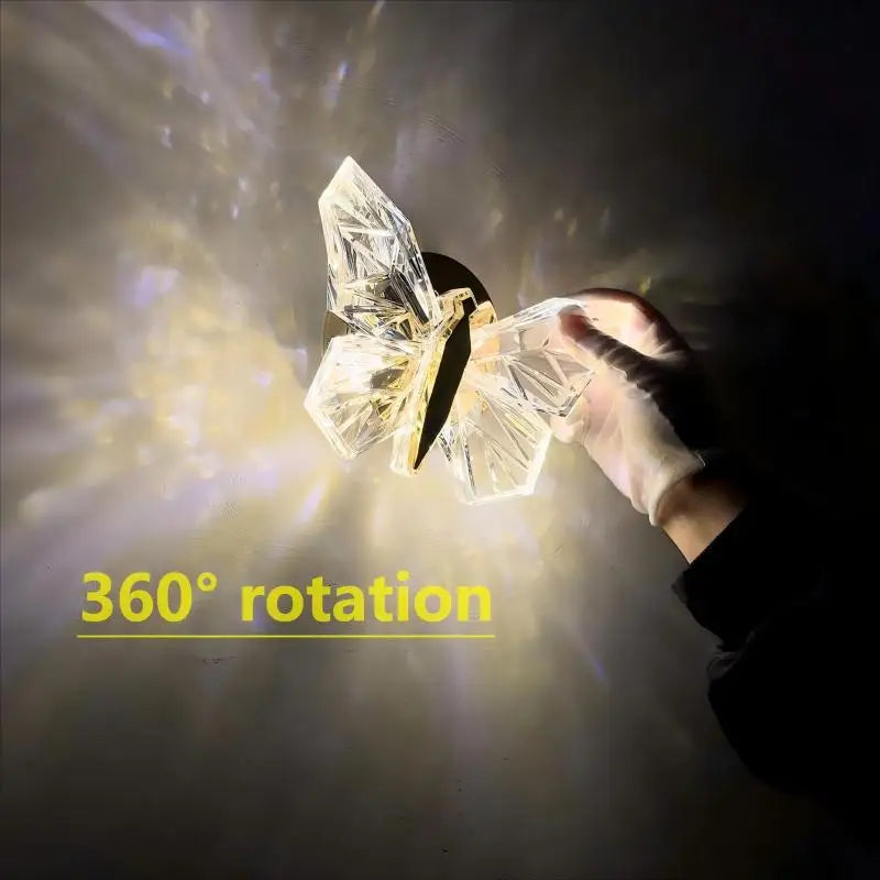 Butterfly LED Wall Light