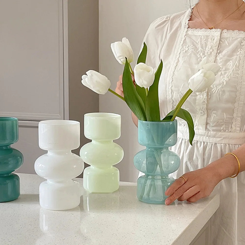 Minimalist Hydroponic Glass Vase