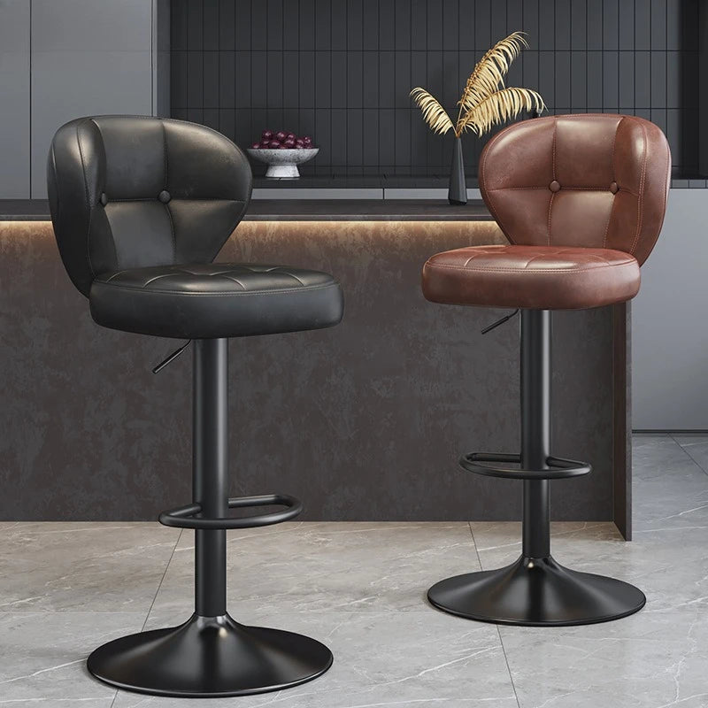 Adjustable Swivel Bar Stool