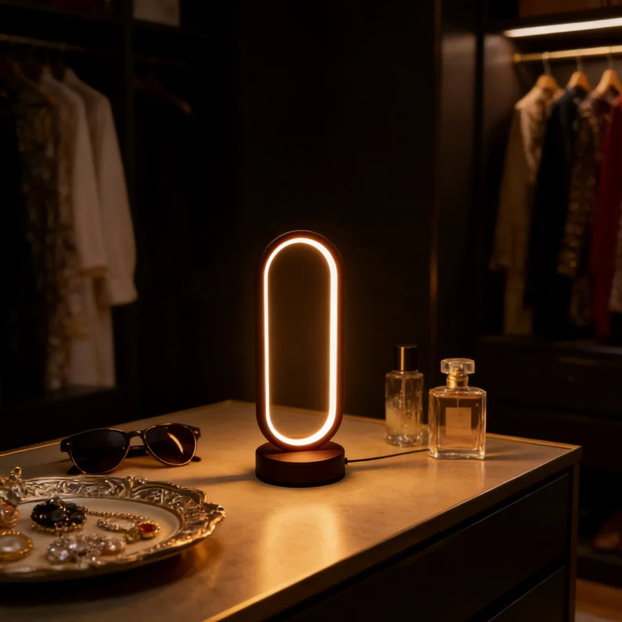 Ring Dimmable LED Table Lamp