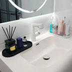 Marble-Look Oval Silicone Storage Tray