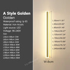 Long Strip Waterproof Outdoor LED Wall Light