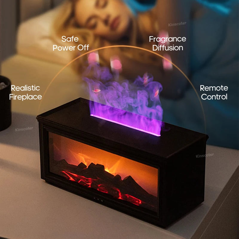 Fireplace Flame Aroma Diffuser