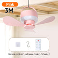 Remote-Control Outdoor LED Ceiling Fan with Light