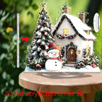 Winter Wonderland Christmas Village Display