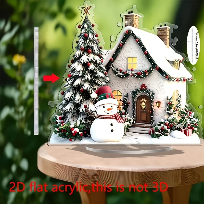 Winter Wonderland Christmas Village Display