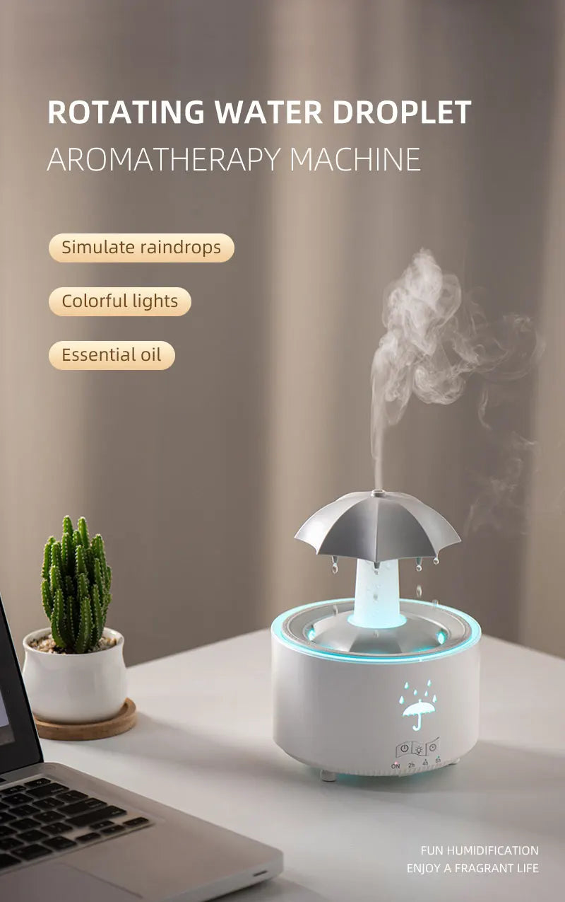 Remote-Control Rain Cloud Diffuser