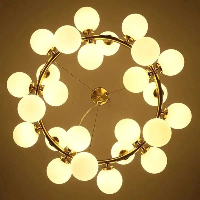 Glass LED Chandelier